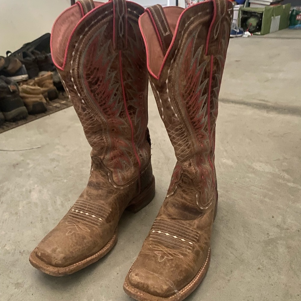 Ariat size 10 vaquera boots